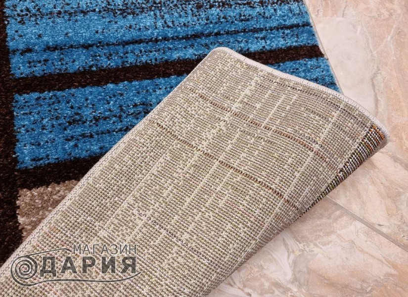 Тъкан килим MAGNOLIA 704 d.beige/blue